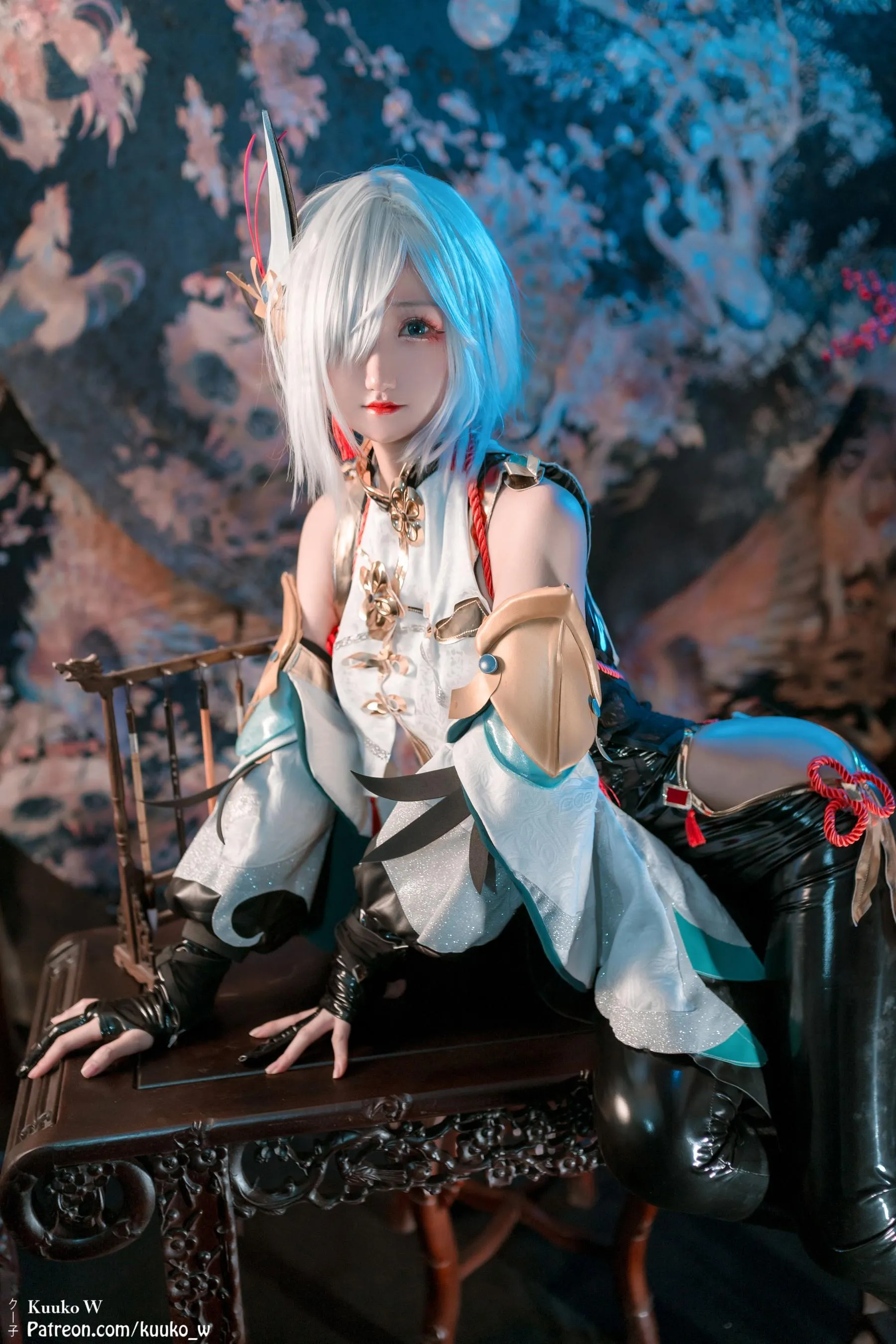 Kuuko W – NO.53 Shenhe Genshin Impact [49P]插图5